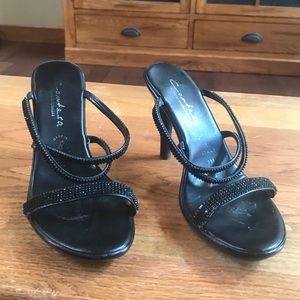 Strappy Sexy Italian Black Heel